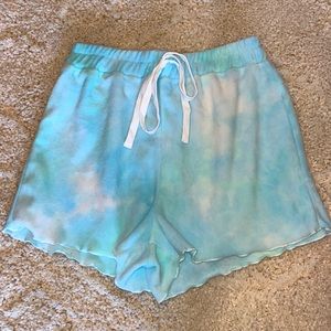 fleece pajama shorts